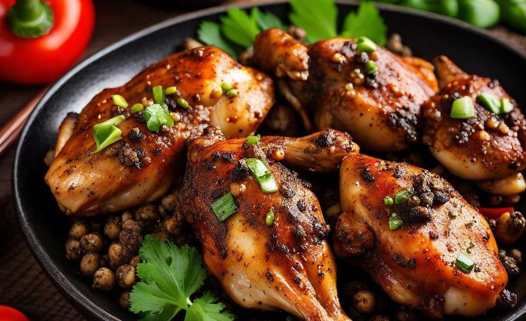 Black Pepper Chicken