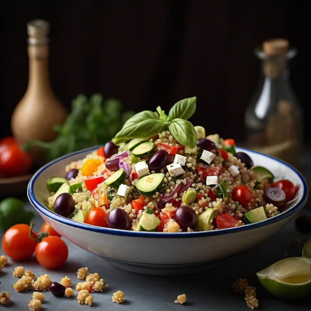 Quinoa Greek Salad